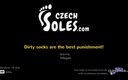 Czech Soles - foot fetish content: Kaus kaki kotor adalah hukuman terbaik