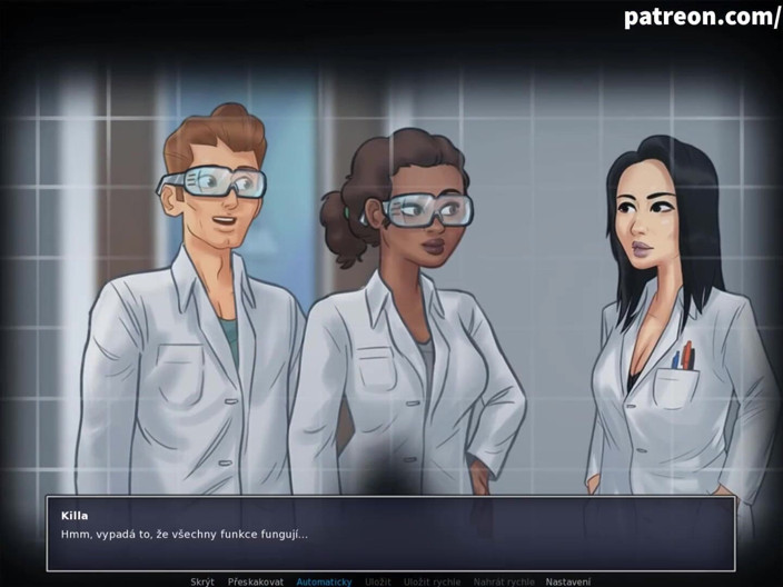 Cartoon Universal: Summertime saga part 152 - Sex glasses Czech sub