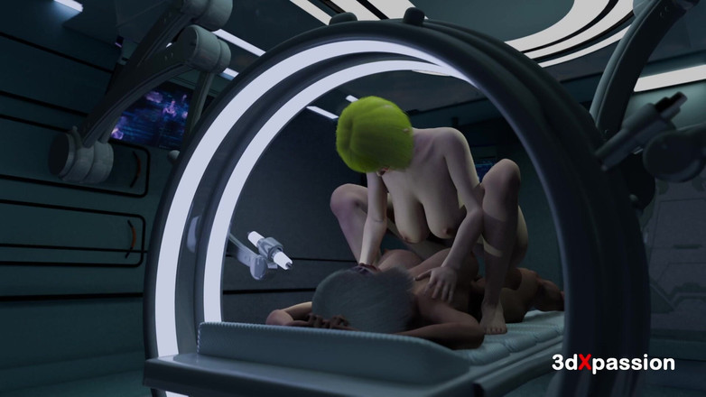 3dxpassion-transgender: Cryolab Secrets - belleza de 18 años Yuna monta en vaquera, toma...