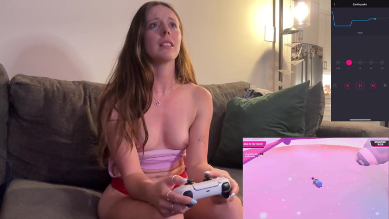 Nadia Foxx: Playing Fall Guys with My Lush in and Trying Not...
