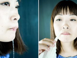 Japan Fetish Fusion: Ayano Mitsui&#039;s POV, Sneezing and Runny Nose: a Playful Nasal...