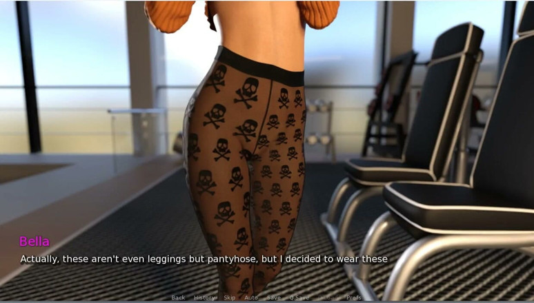 XXX Games Bunk: My Hotwife - Gameplay - Roleplay - Gym - Deepthroat and Bukkake