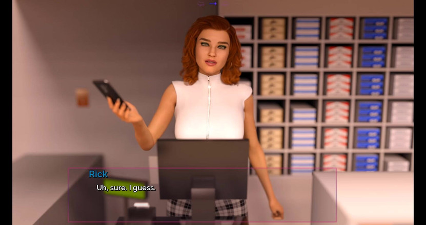 Visual Novels: Håll käften och dansa - del 20 - min man är alltid på jobbet,...