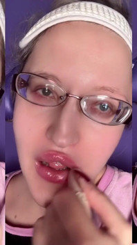 Pumps a Plug Pout Bimbo Transformation for Lip Obsession Clip by Findom Goaldigger