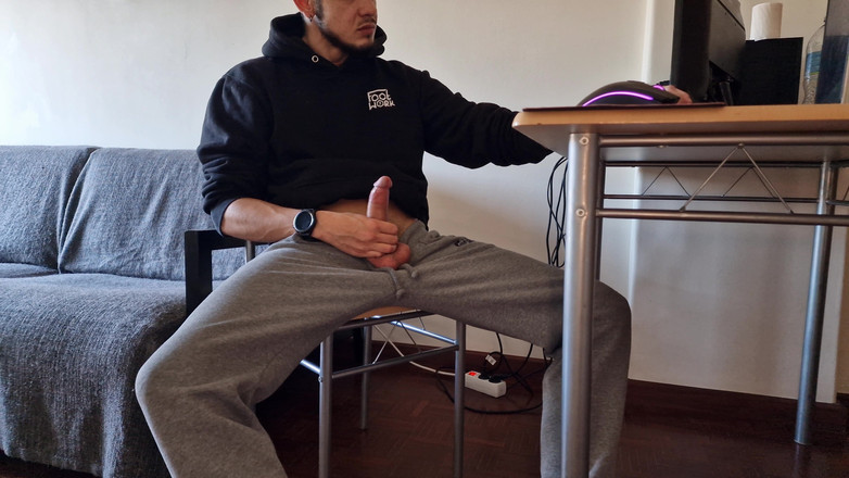 Fitguywithbigdick: Без крою, повна мастурбація