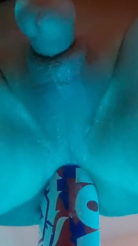 Krystall Cox Inserting a Baseball Bat in the Ass Unti Cumming,x Cckk
