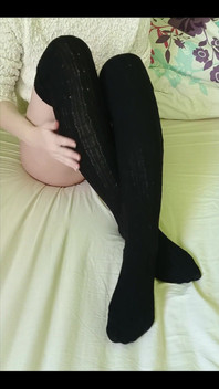 मेरे पास एक नया मोज़े है। क्या आपको यह पसंद है?