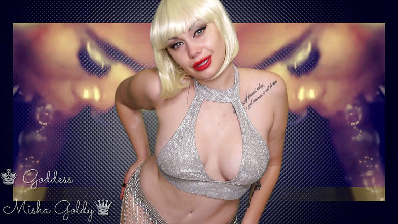 Goddess Misha Goldy: Kamu akan menjadi sorotan di pesta gangbang!