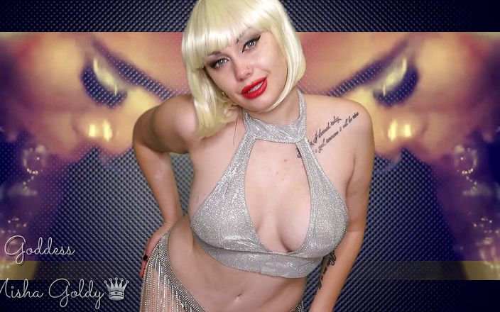 Goddess Misha Goldy: You will be in the spotlight of gangbang party!
