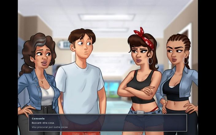 HotSummer117: Summertime saga cap 79 - nhân viên tiếp tân bệnh viện thổi...