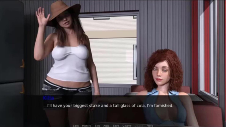 Visual Novels: Pine falls part 2