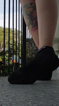 Beautiful Little Feet with Wrinkled Soles and High Arches