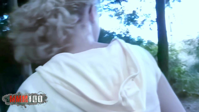 MMM100: Starla-candy Beautiful French Blonde Starla Candy Pees in the Woods...