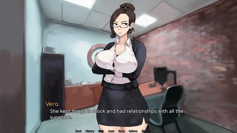 Futavision: Фундук Латте: зрелая милфа-шмель, минет и камшот в ее офисе - эпизод 14