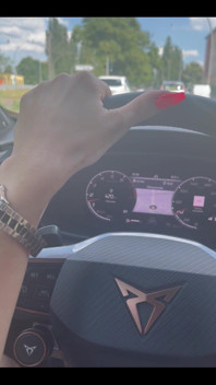 Driving the car
