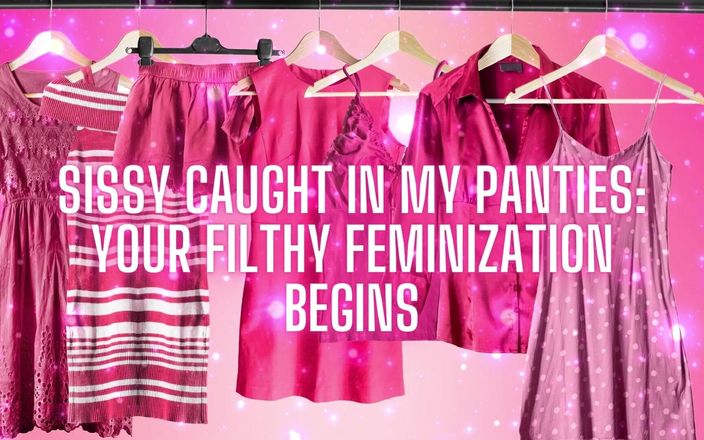 Goddess Misha Goldy: Maminsynek złapany w moje majtki zaczyna się twoja brudna feminizacja