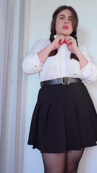 Fucked Stepmom's Sexy Legs in Transparent Pantyhose