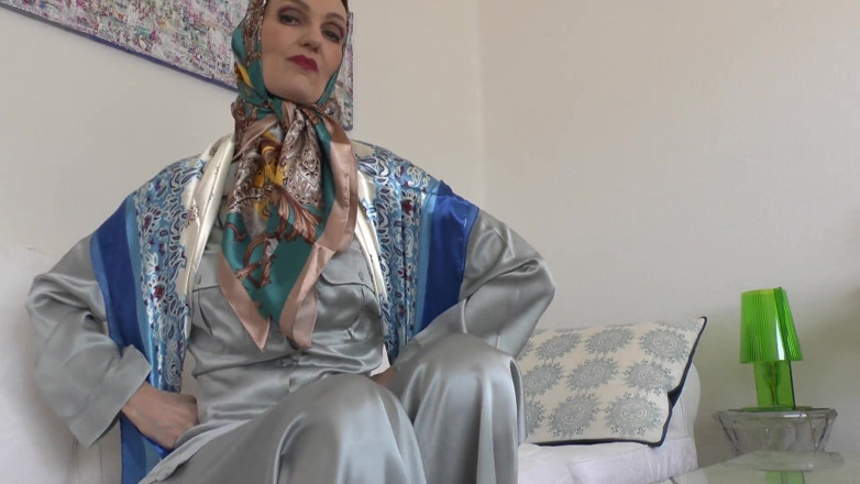 Lady Victoria Valente: Your Step-stepmother’s New Satin Scarves Turn You on! Everything Is...