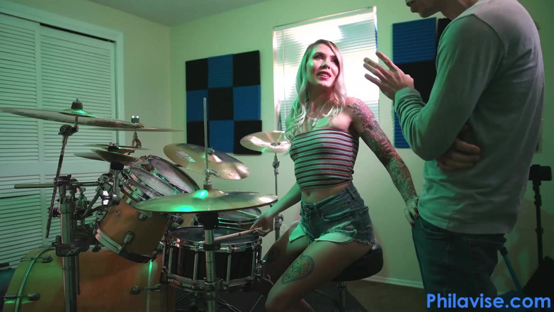 Philavise: My First drum lesson featuring Angel Amour