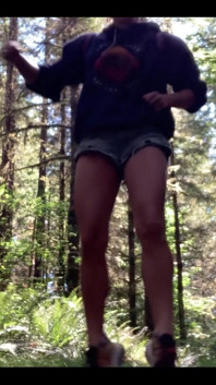 Some Lady in the Woods Said I Dress Like a Slut!;) Can't Wait to Be Your Slut the Next Couple Nights. 6-10!