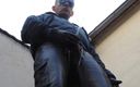 GERMANE_XL: Leather Cop 50 Cock Play &amp; Piss