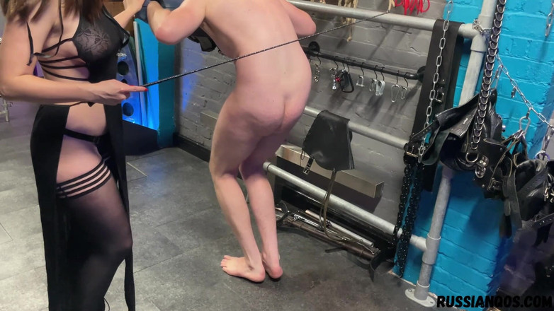 RussianQOS: O sesiune cu stăpâna ta- Orgasm distrus curat