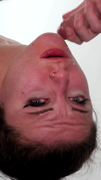 I own her throat! Face fuck throat pie version A
