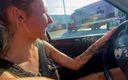 Cur1ouscoup: Playing with Her Pussy While She&amp;#039;s Driving so Wet She...