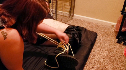 MistressMandslave: Товстушка домінатрікс з рабом