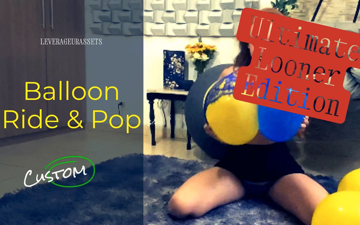 Leverageurassets: Looner sarı ve mavi balonlar sakso çekiyor ve patlıyor
