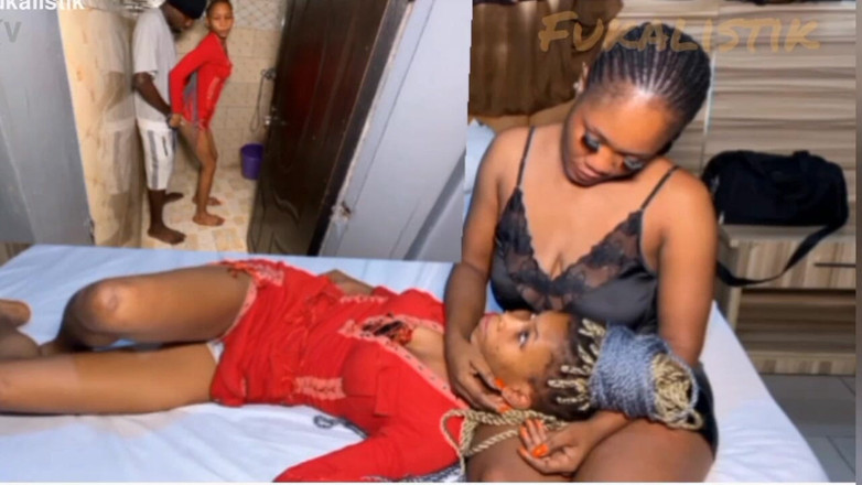 Fukalistik: Ibu tiri saya curang dengan teman lelaki saya di Valentine