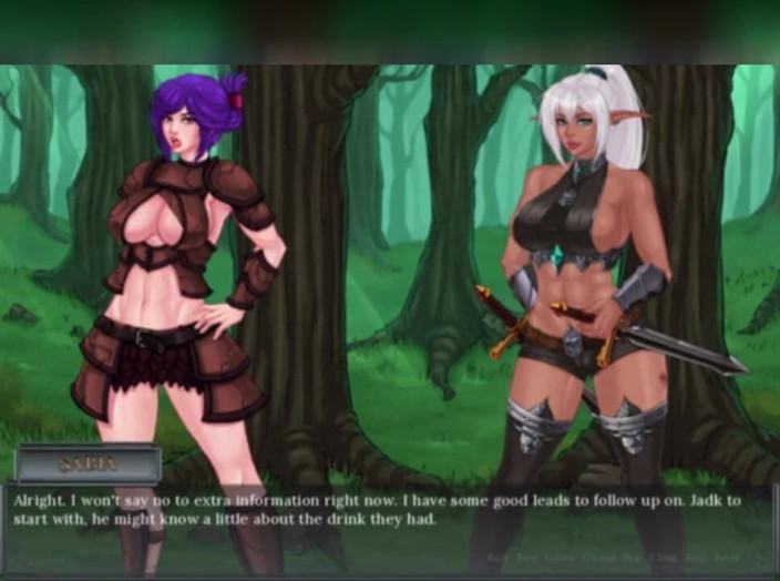 3DXXXTEEN2 Cartoon: Sabiya and Leader. 3D porn cartoon sex