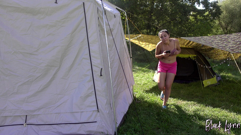YSP Studio: Risky Camping Masturbation - Almost Caught Outdoors