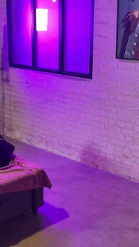 Behind the Scenes: Caged Sub Gets Destroyed by His Mistress’s Strap-on - BDSM - French Pegging