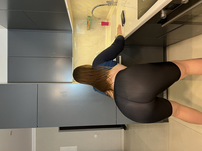 Leosanwada: Kongkek diri saya semasa akan memasak