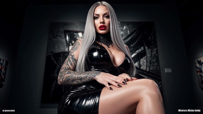 Goddess Misha Goldy: Eyehooked：你的习惯现在对我来说是回应
