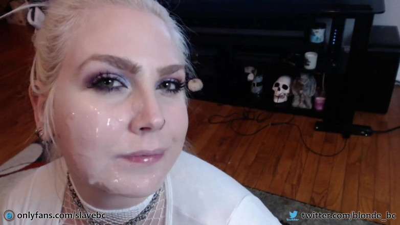 slavebc: Spit Covered Blowjob - Deepthroat, Face Fuck, Cum on Face