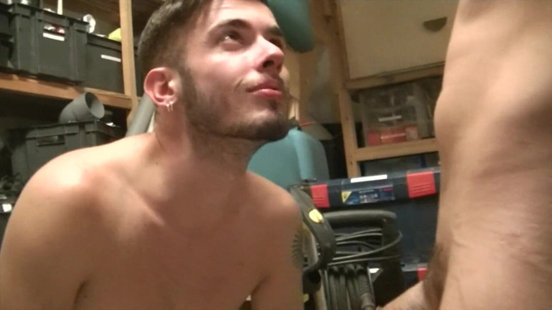FRENCH HOLES CREAMPIED: David Lucas fucked bareback by Juan Perea in Bordeaux