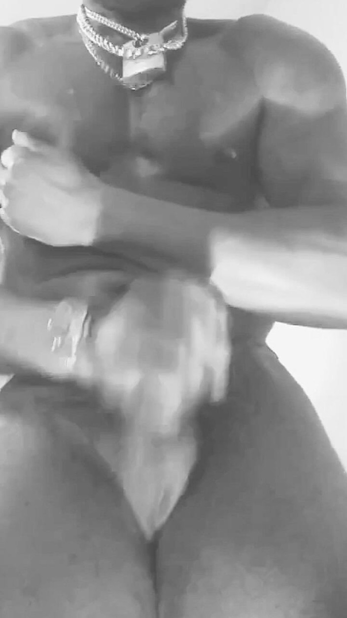 Black mature kinky muscle: Schwarz-weiß-schwarze muskeln, papi, edging und kommen