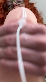 Futadom Does Sissy’s Makeup Then Ruins It with Facefucking and Facial