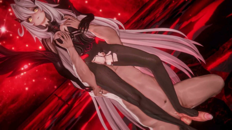 NSFWOtaku: Genshin Impact - Ronova a Anastasya Vášnivý sex - 3D Hentai Animace