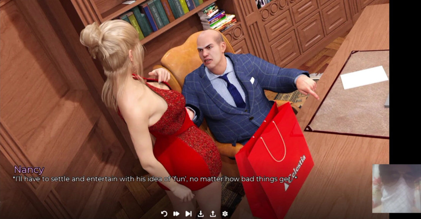 Dark Sam: Šéf používá Hrdlo Secratary a tvrdě ji ošukal !!