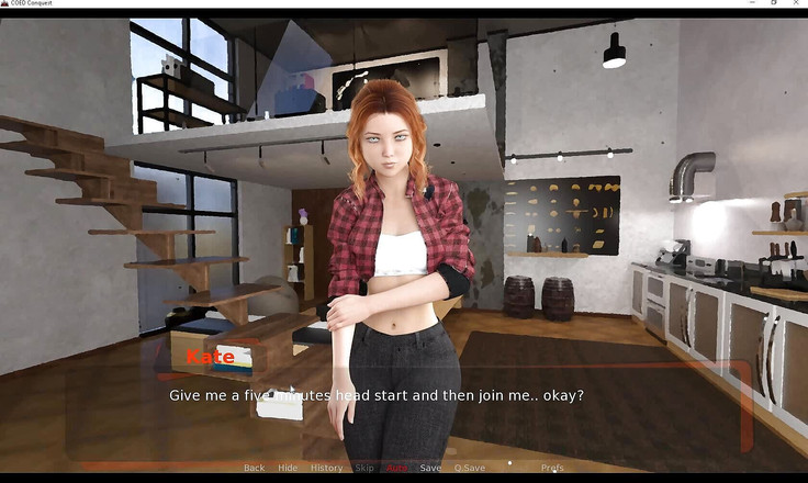 Erotic Krisso: Coed 정복 - 매력적인 미시