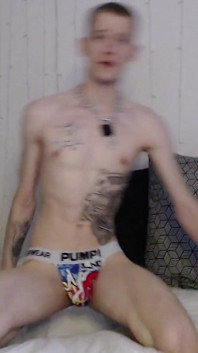 Endo Obeys Orders and Playing with His Nipples and Finally Cums