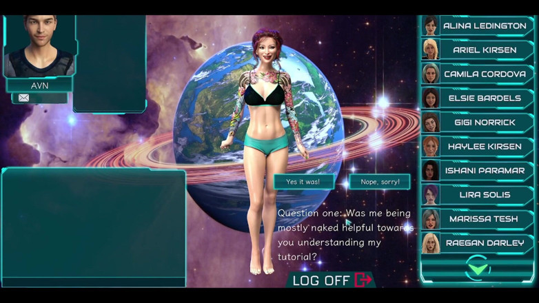 AVN Teller: Stranded in Space - Chatting with the Girls