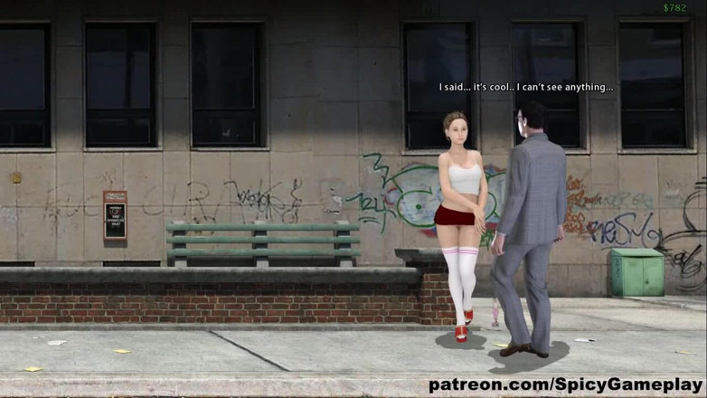Dirty GamesXxX: Adventures Of Willy D: Silly girl and a horny guy...