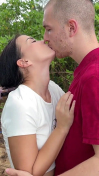 The Girl Is Horny and Eager for a Fuck, but She Must Piss First