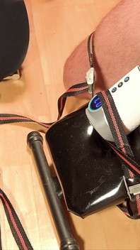 Left Alone to Post Orgasm Machines Restrained to a Cock Milking Machine for a Post Orgasm Torment