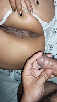 Stepdad Took Advantage of His Indian Stepdaughter Alone in Her Room and Ended up Cumming Inside Her Hot Ass