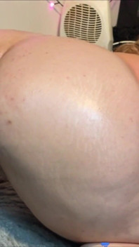 Thick Camgirl Takes Huge BBC Dildo